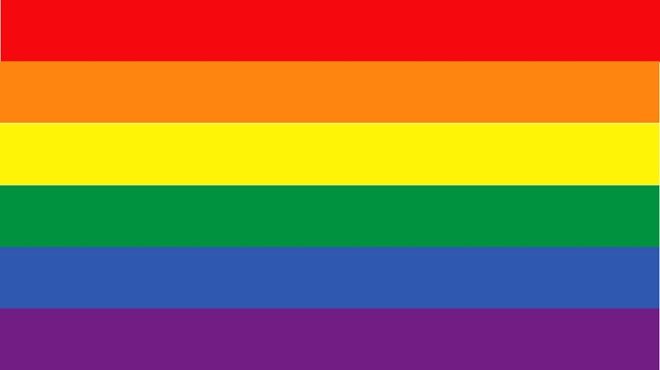 Traditional Rainbow Pride Flag